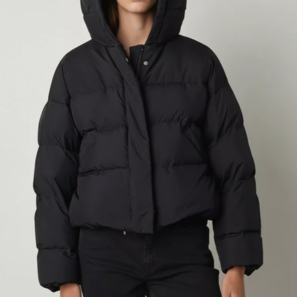Velvet by Graham & Spencer Black Puffer Jacket
